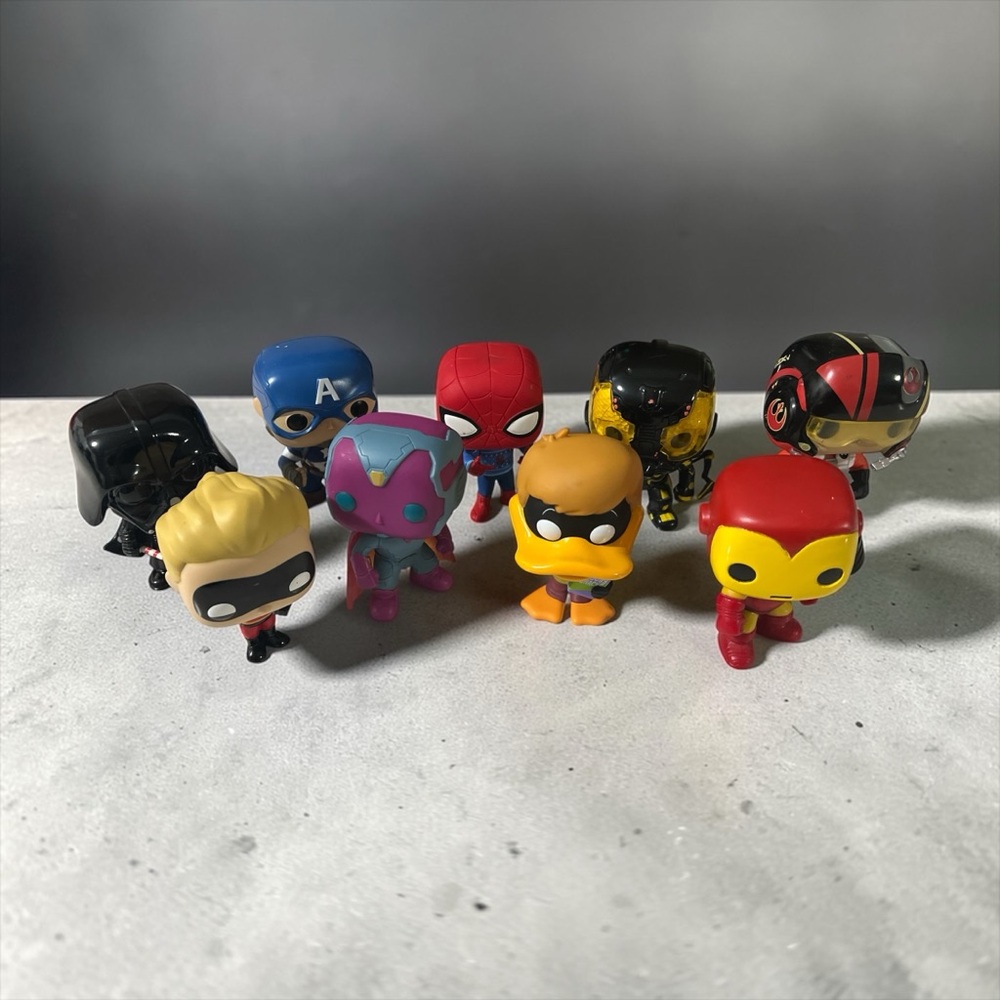 Funko Pop Lot Marvel DC Star Wars Disney Vinyl Figures Mixed Bundle